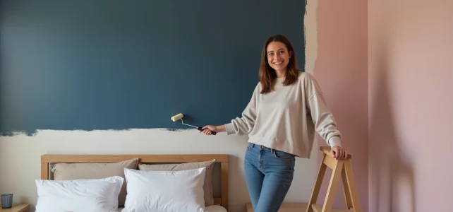 10 idées originales pour une chambre bicolore : astuces et conseils de peinture 10 idées originales pour une chambre bicolore : astuces et conseils de peinture